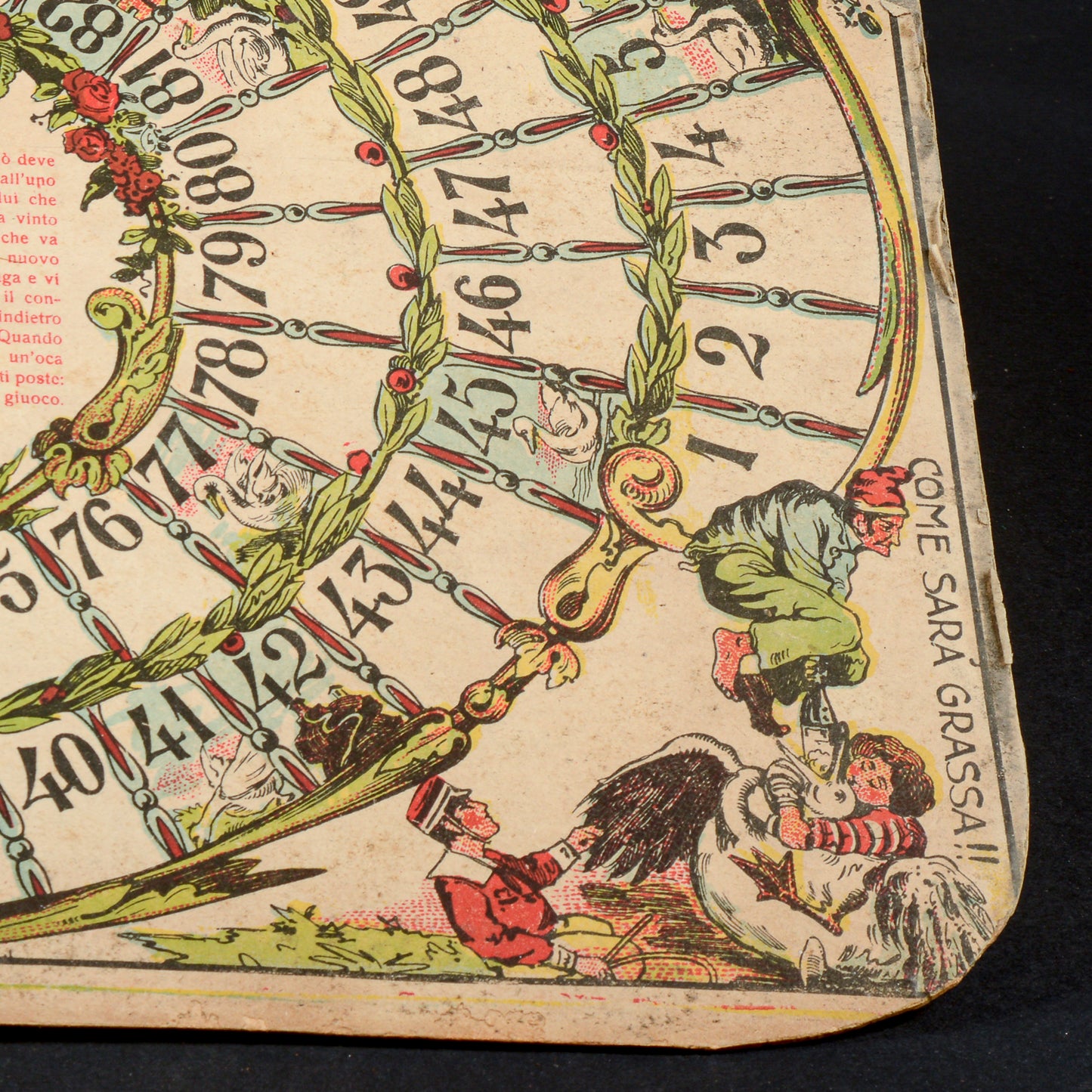 antico gioco dell oca primi 1900