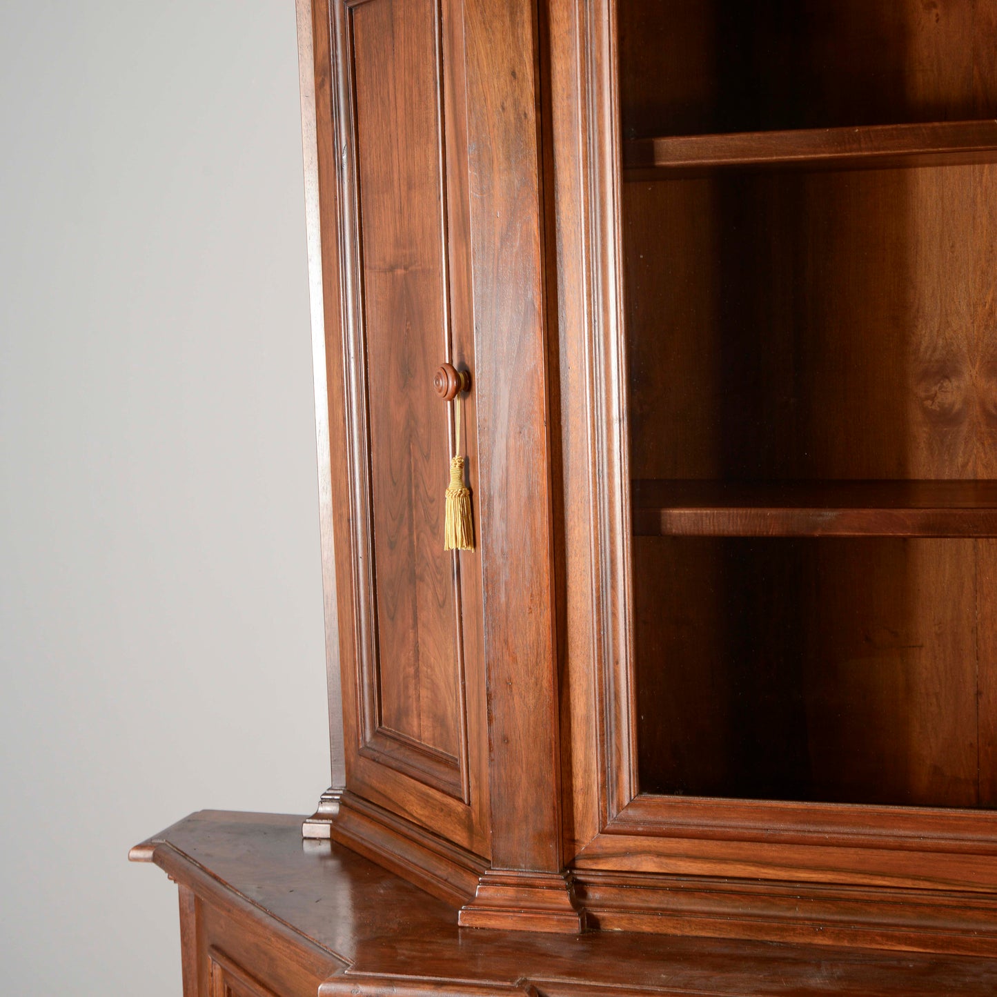 Credenza Libreria stile sacrestia due corpi