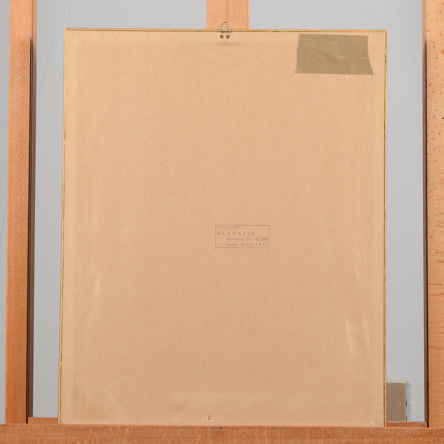 Quadro dipinto raffigurante volto di donna autore Maya Nagy 1982