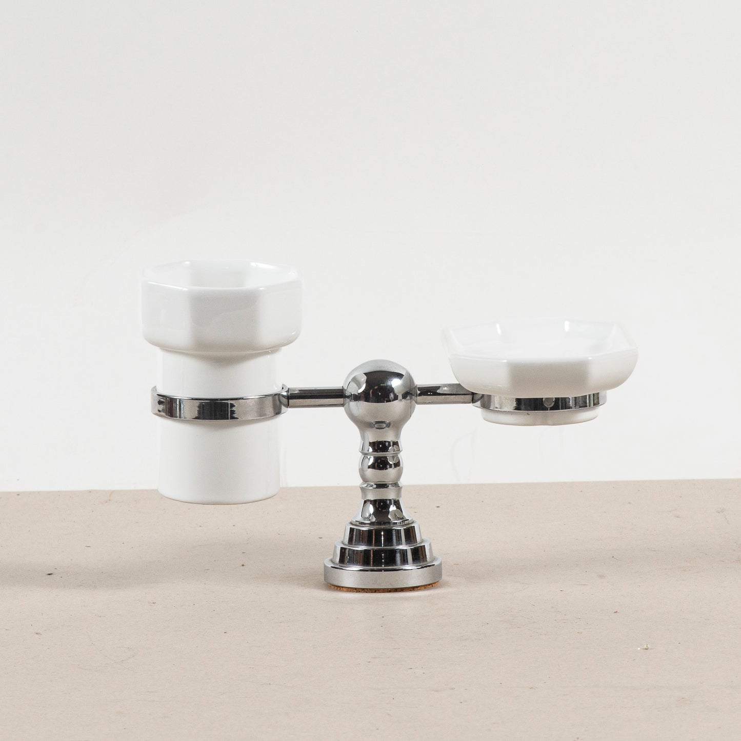 set da bagno porta spazzolini e porta sapone