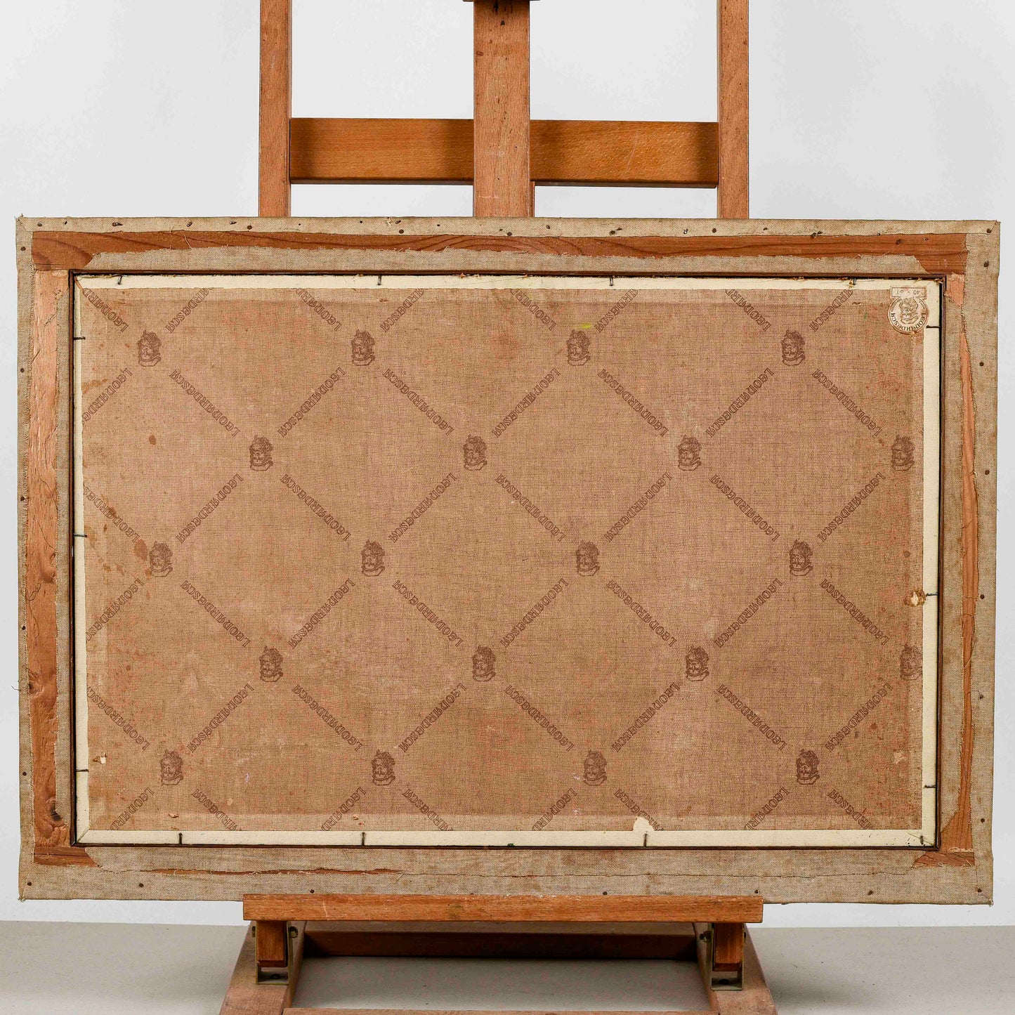 Quadro Dipinto Olio Veduta Cittadina Civitanovamarche Alta