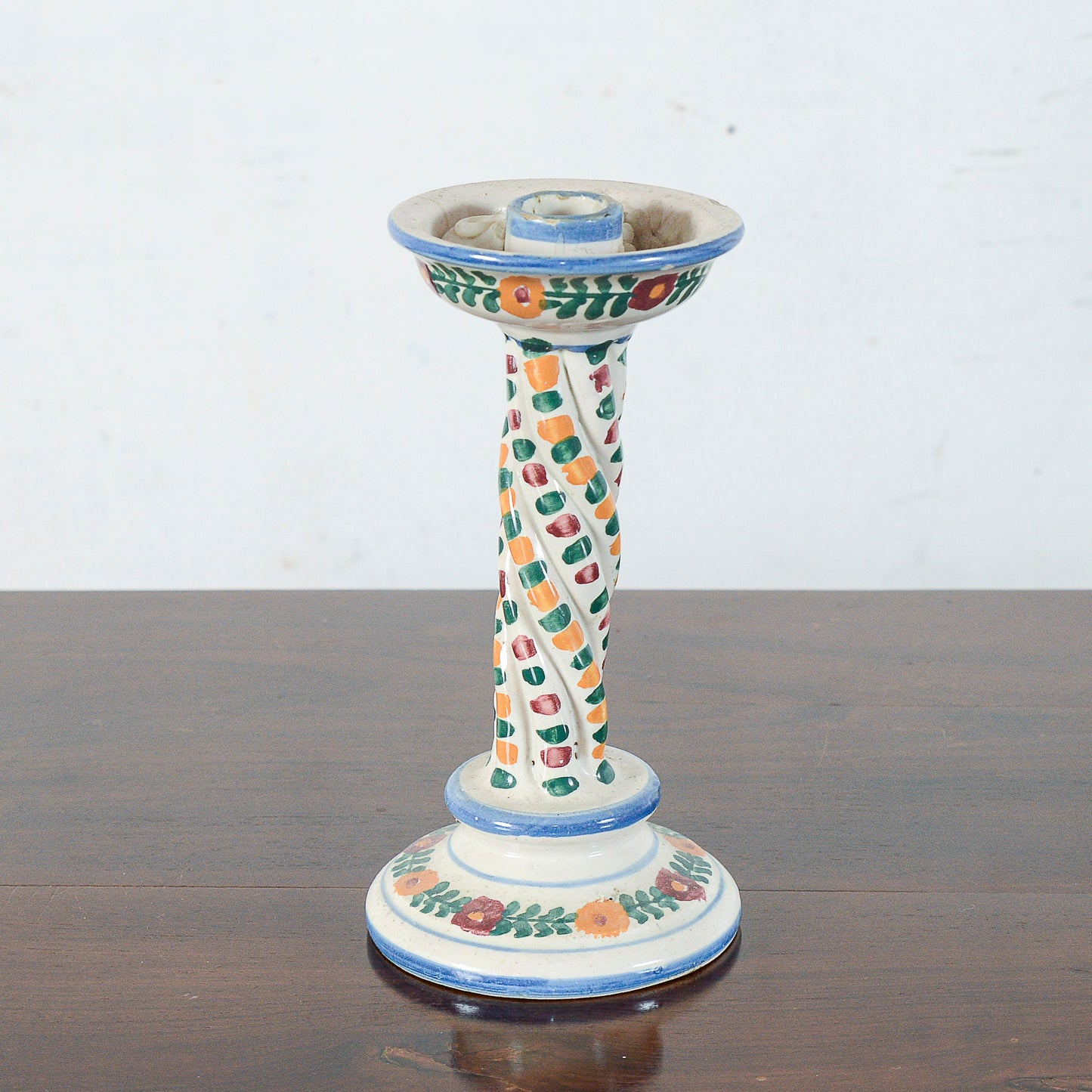 Portacandela ceramica castelli
