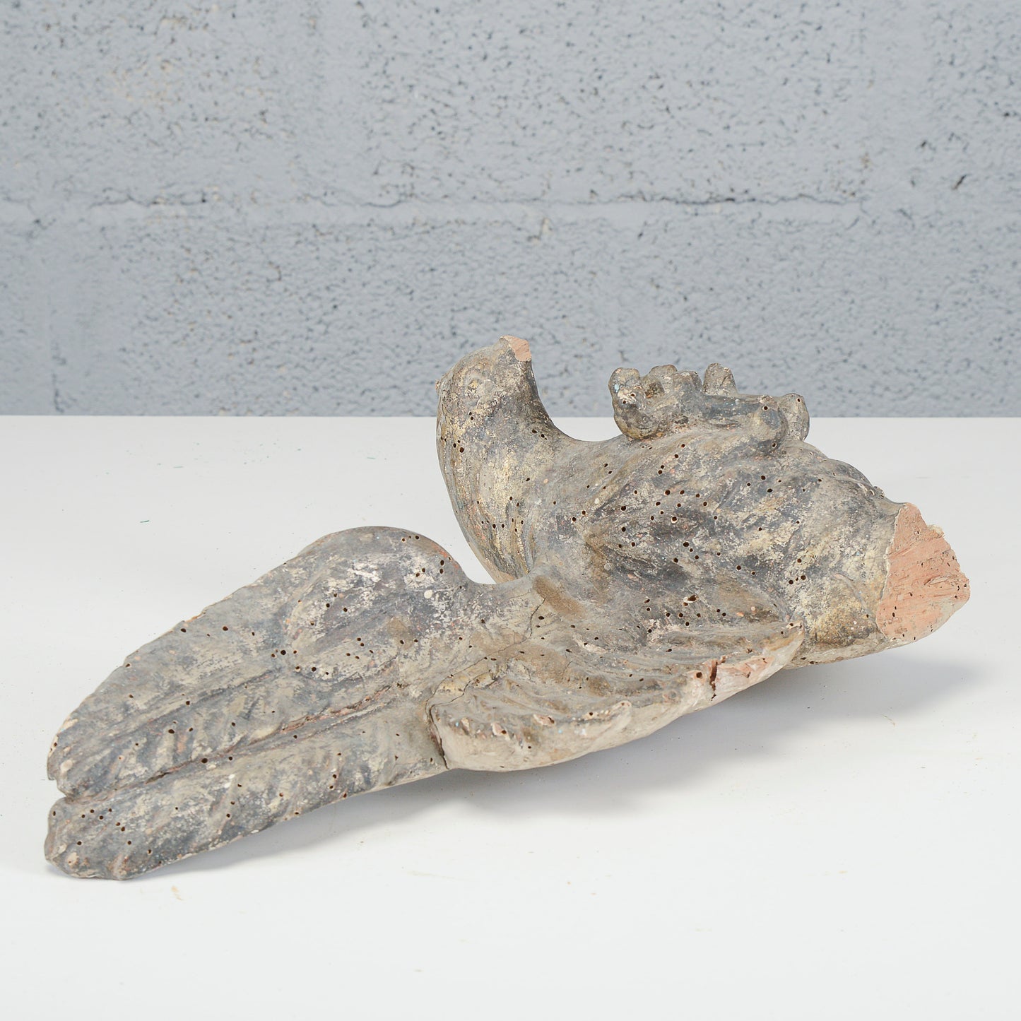 Aquila Napoleonica In Legno Scolpita E Intagliata A Mano Fine XVIII Secolo