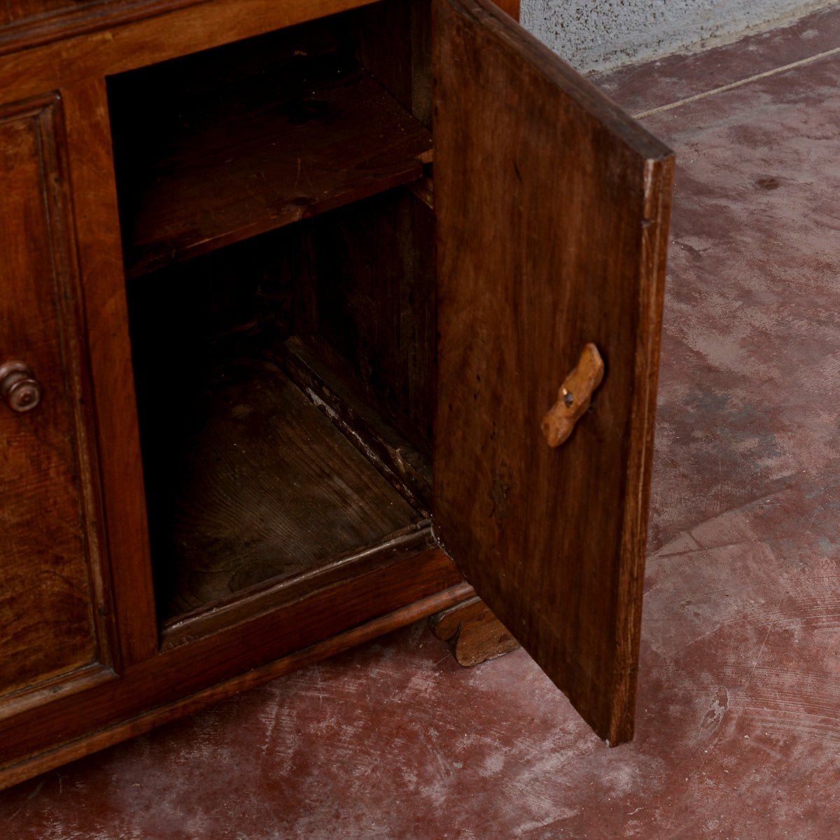 Credenzina credenza massello rustica