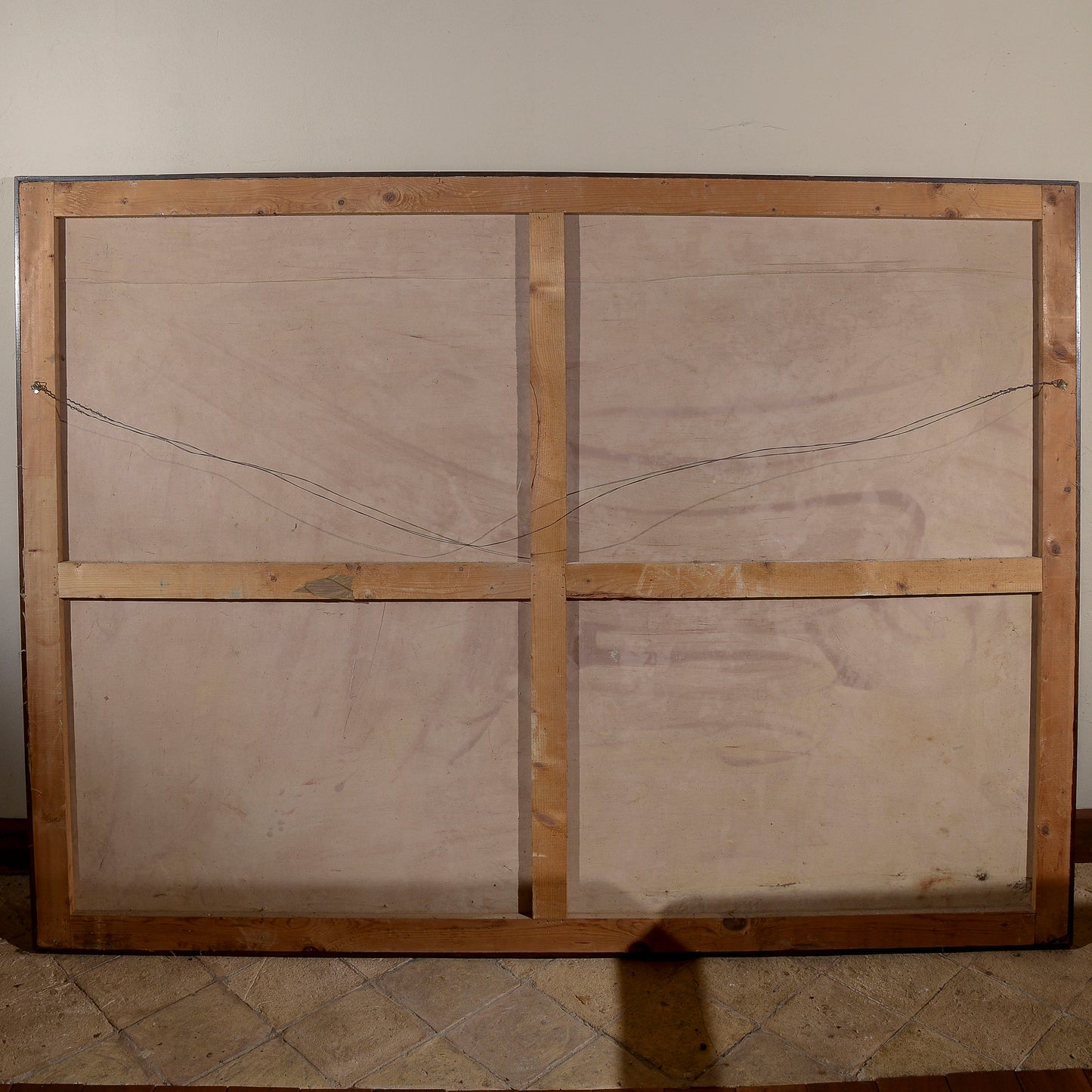 raffigurazione tipo strappo a muro stile antico