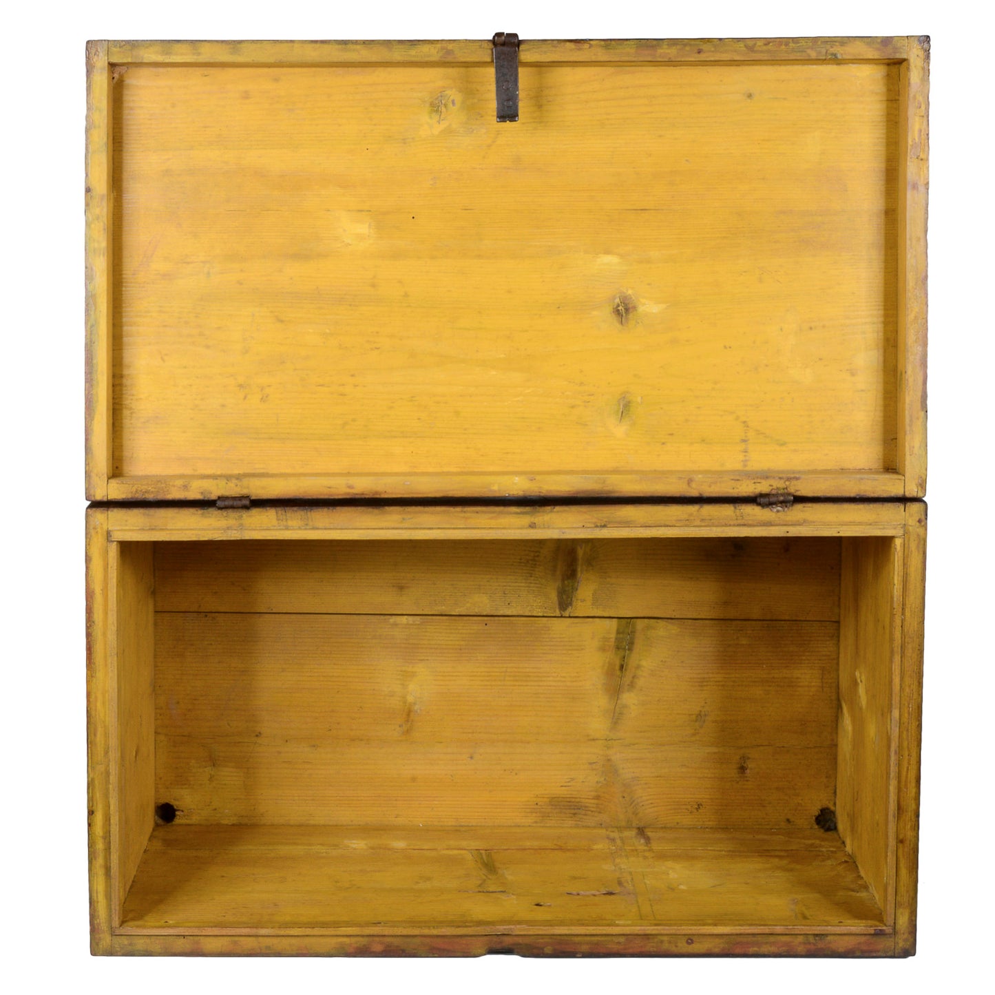 CASSA IN LEGNO MASSELLO MARCHE EPOCA '700