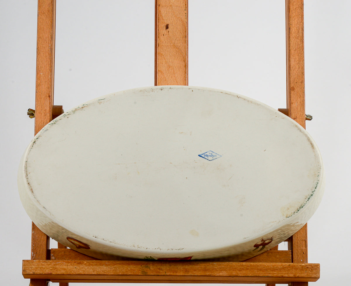 Pirofila vassoio in ceramica ditta Piroskn