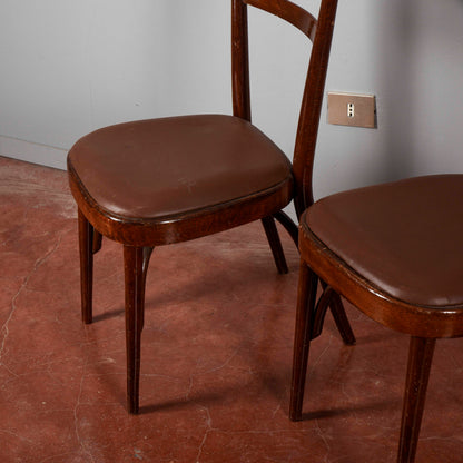Coppia di sedie art deco