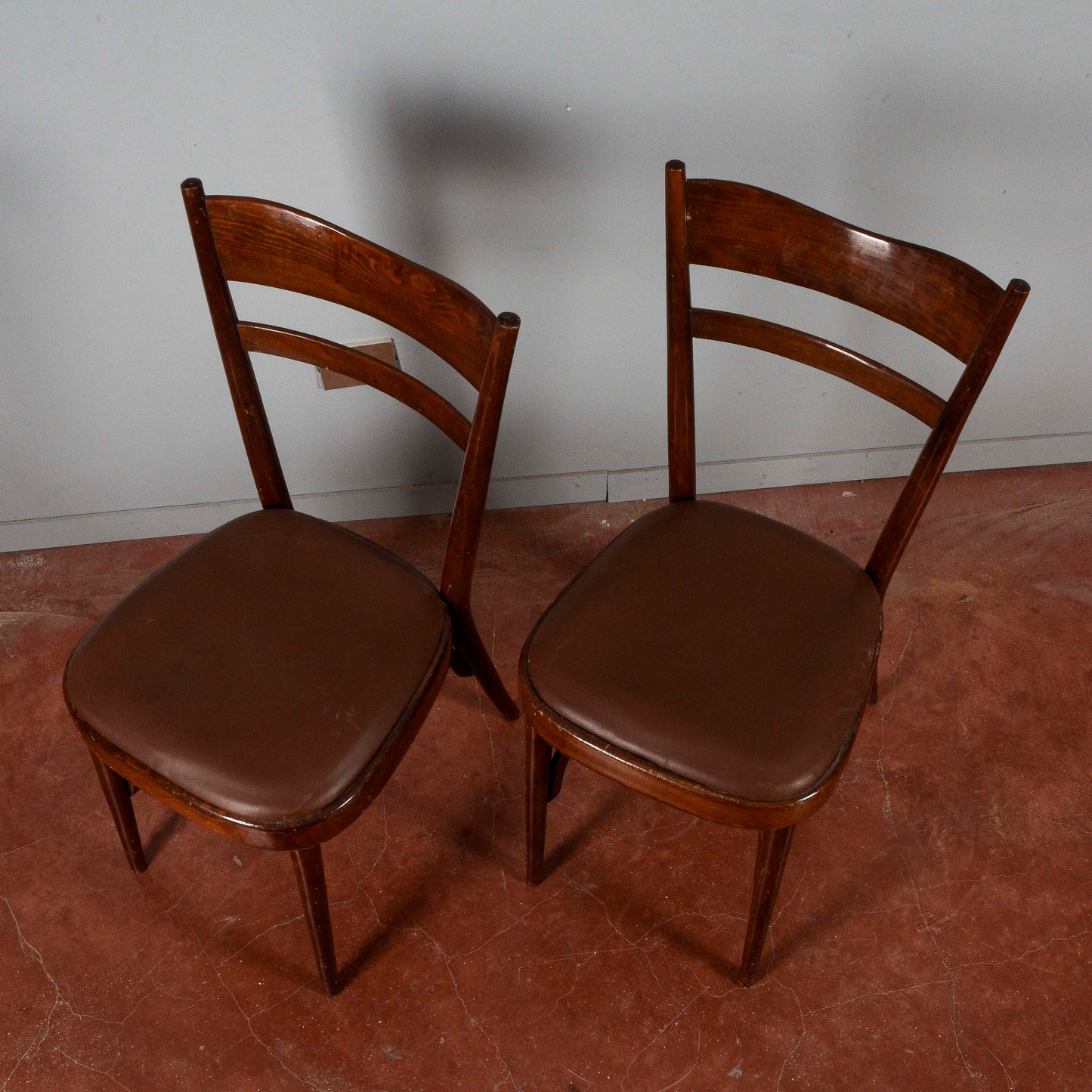 Coppia di sedie art deco