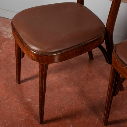 Coppia di sedie art deco