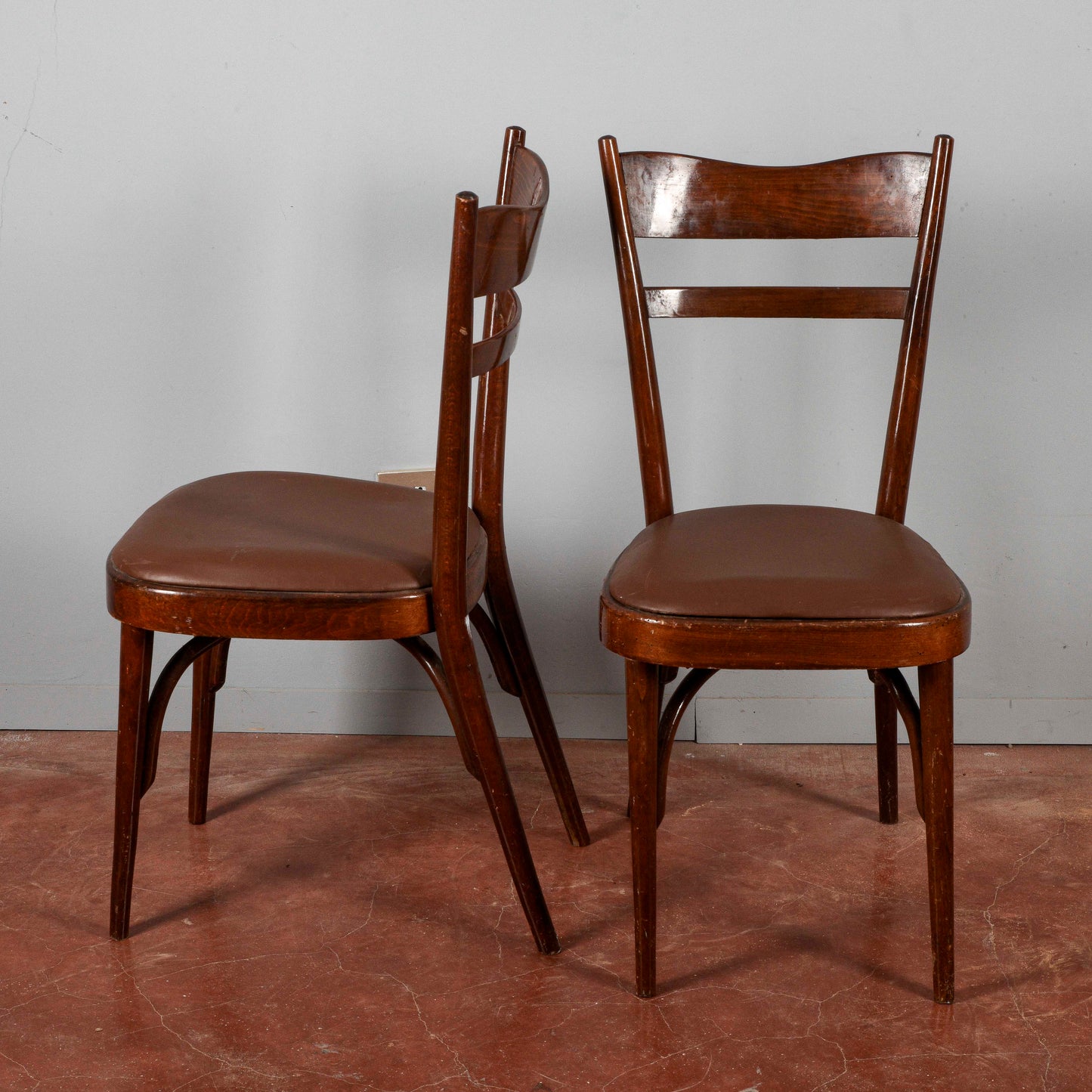 Coppia di sedie art deco