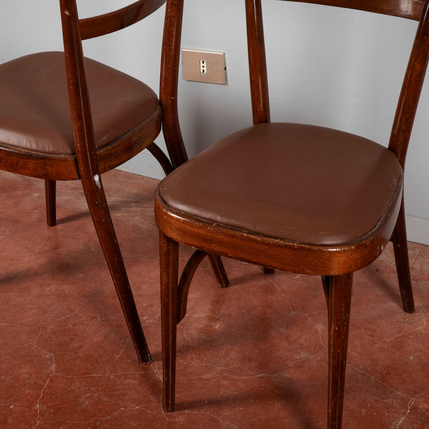 Coppia di sedie art deco