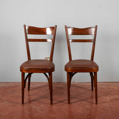 Coppia di sedie art deco