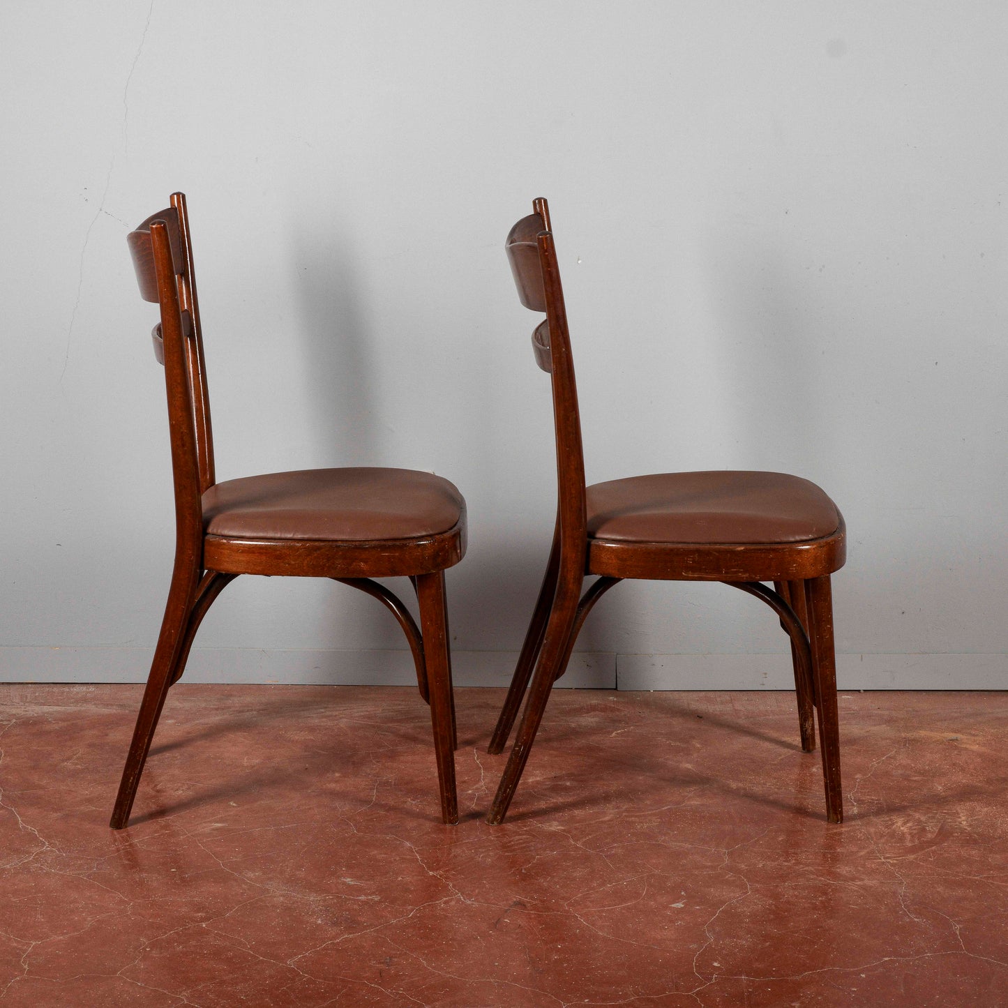Coppia di sedie art deco