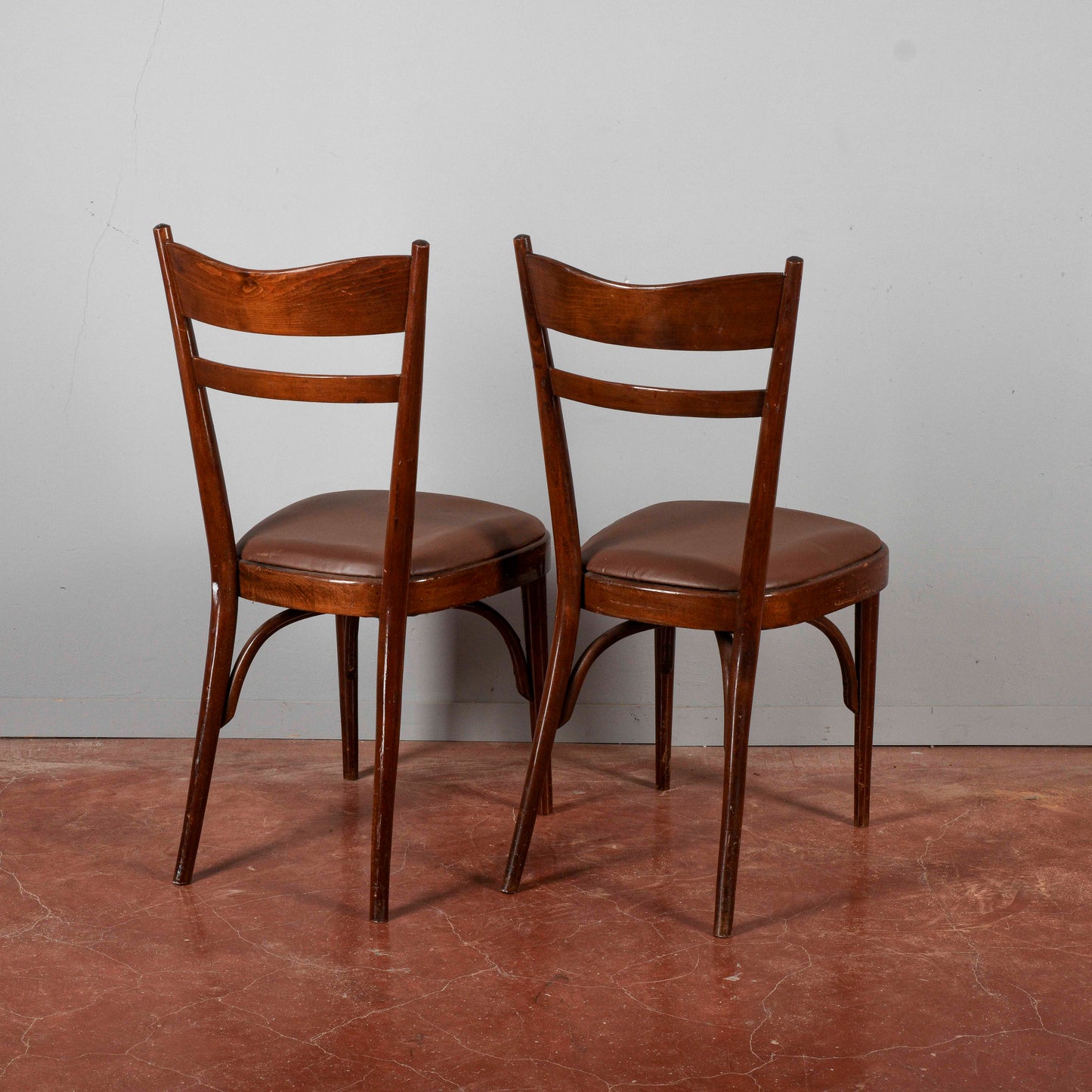 Coppia di sedie art deco