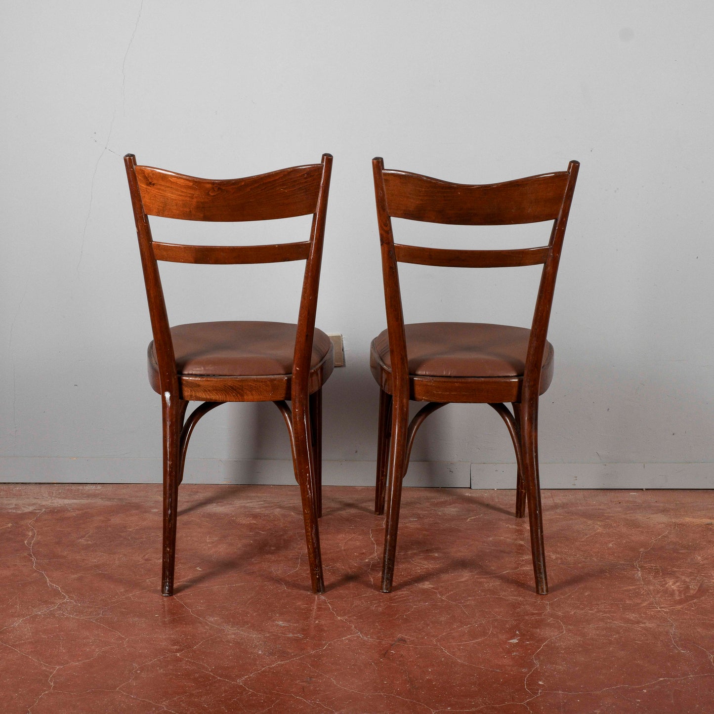 Coppia di sedie art deco
