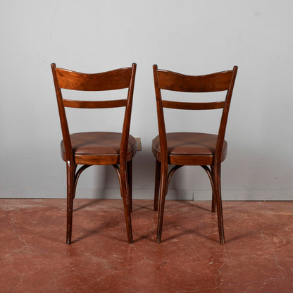 Coppia di sedie art deco