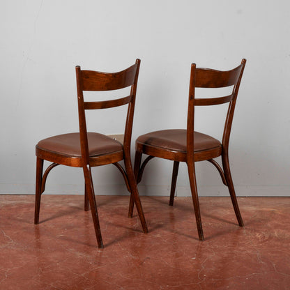 Coppia di sedie art deco