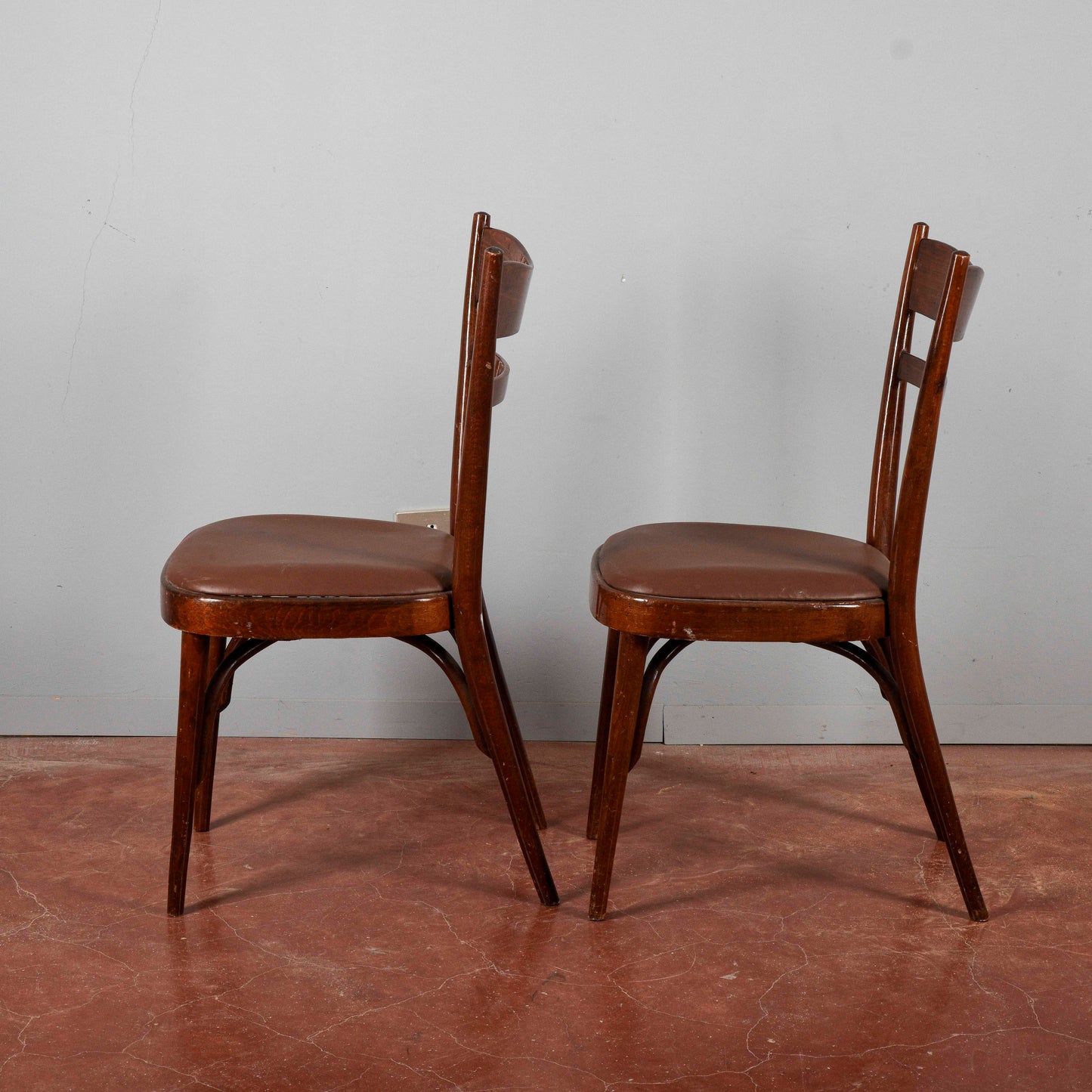 Coppia di sedie art deco