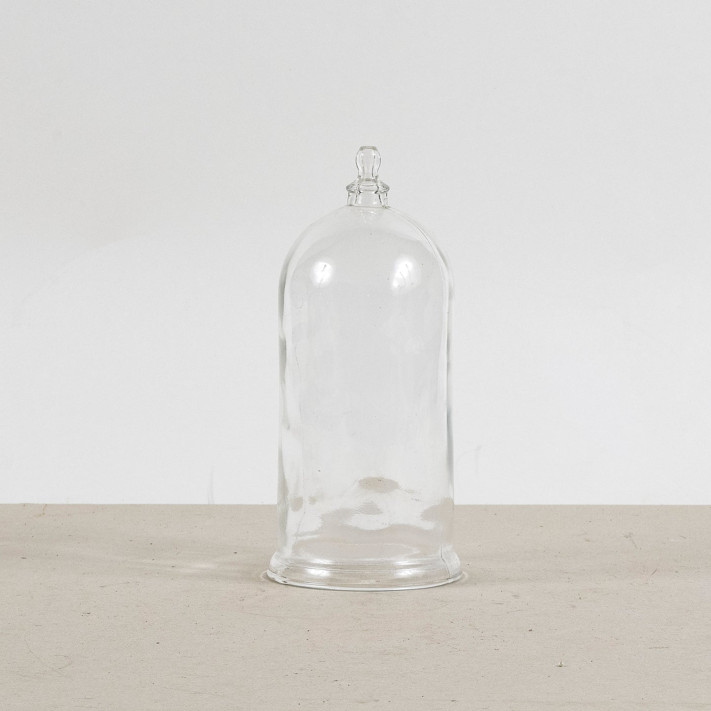 campana cappa in vetro trasparente cloche
