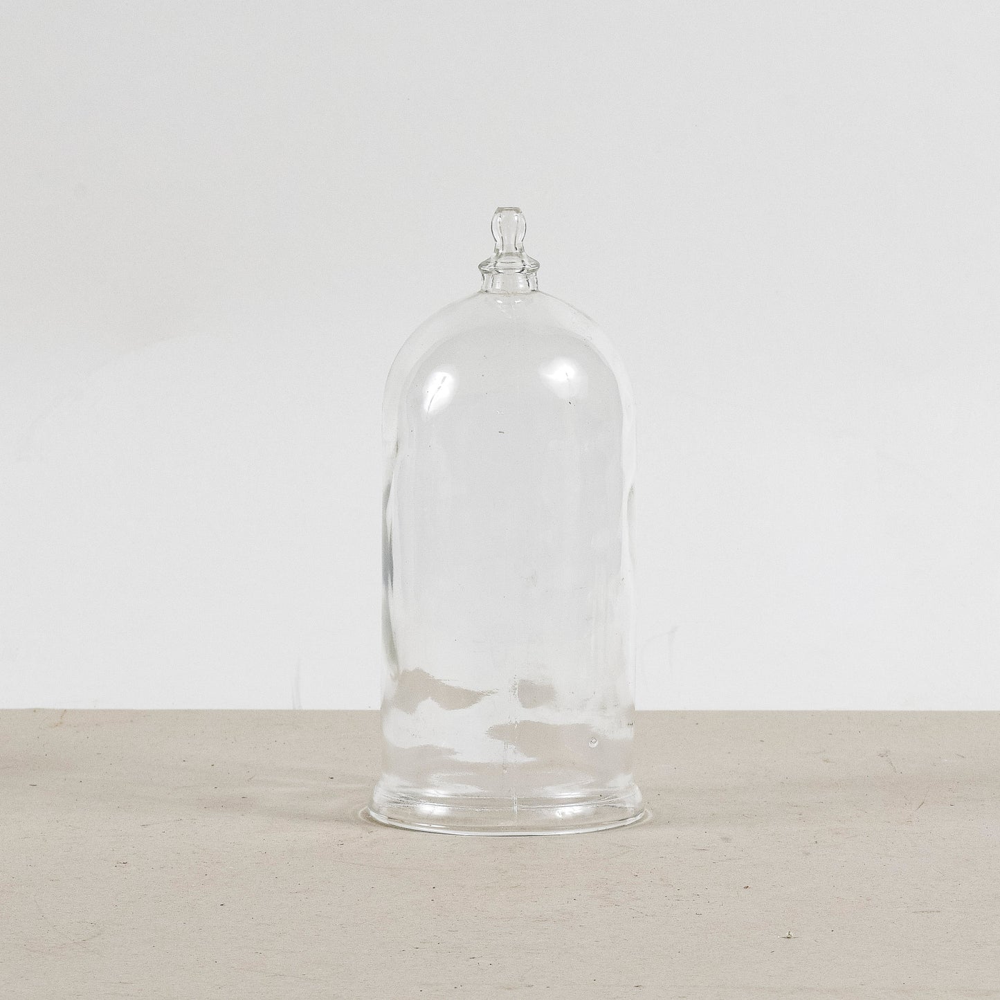 campana cappa in vetro trasparente cloche