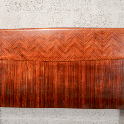Testa letto curva art deco