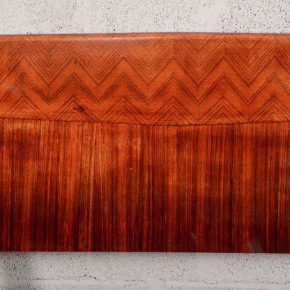 Testa letto curva art deco
