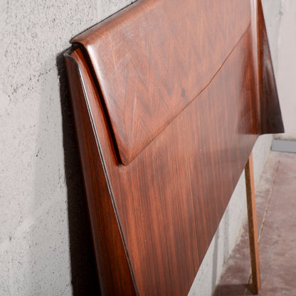 Testa letto curva art deco