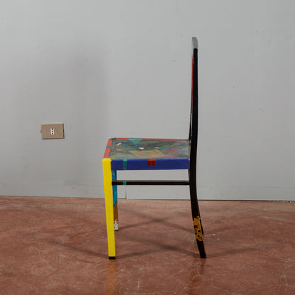 Sedia Vintage Dipinta