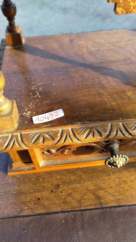 Scrivania scrittoio in noce epoca Liberty