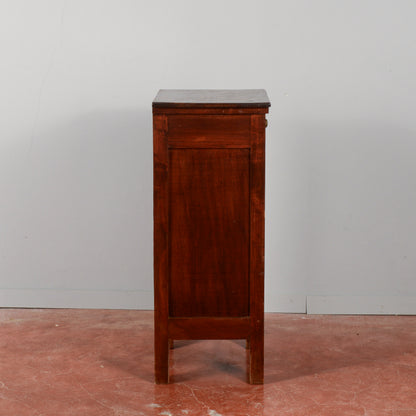 Comodino in legno massello inizio XX secolo
