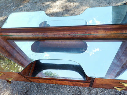 Consolle toletta con specchiera  design  Vittorio Dassi  1950