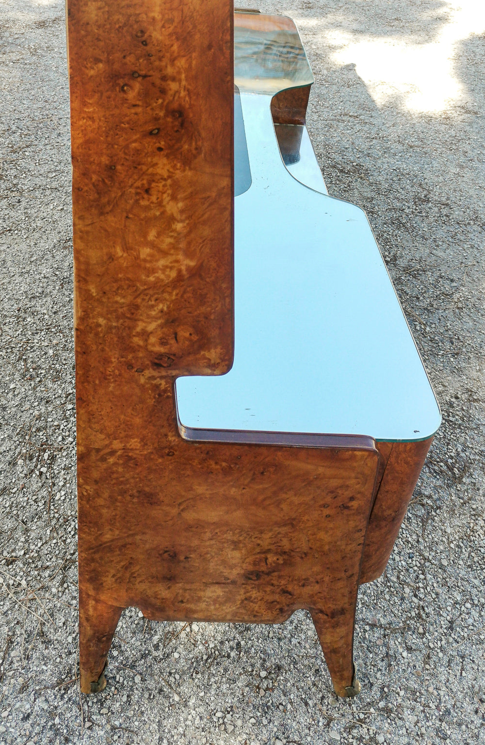 Consolle toletta con specchiera  design  Vittorio Dassi  1950