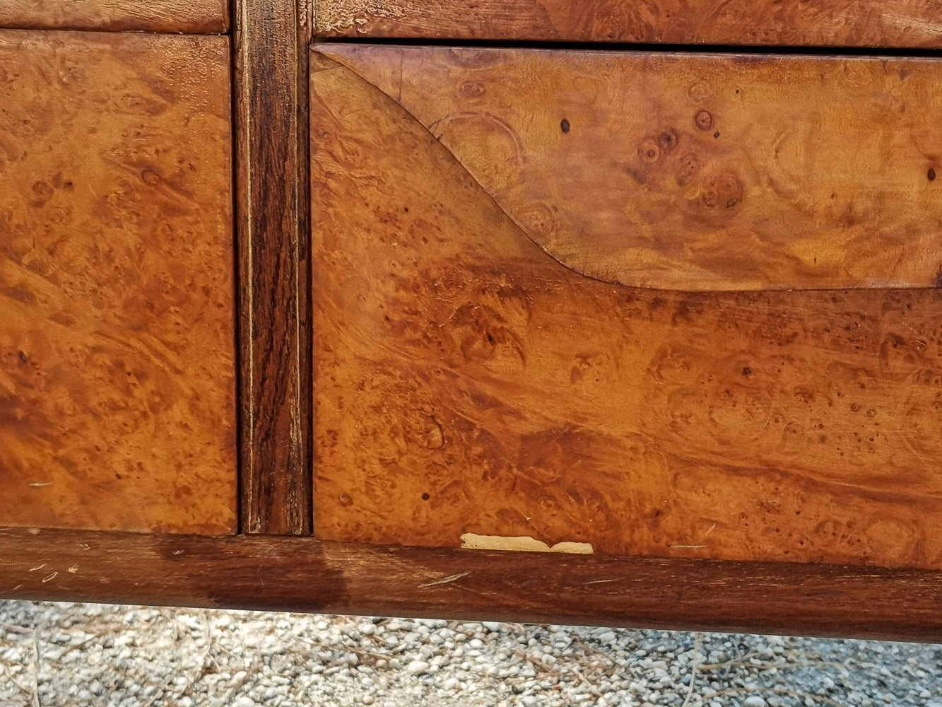 Consolle toletta con specchiera  design  Vittorio Dassi  1950