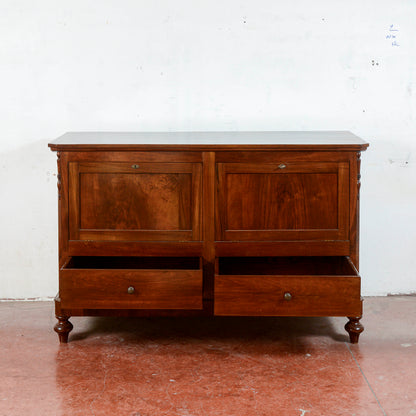 Credenza Con Ante Ribalta Cassa Como Restaurata