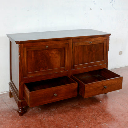 Credenza Con Ante Ribalta Cassa Como Restaurata
