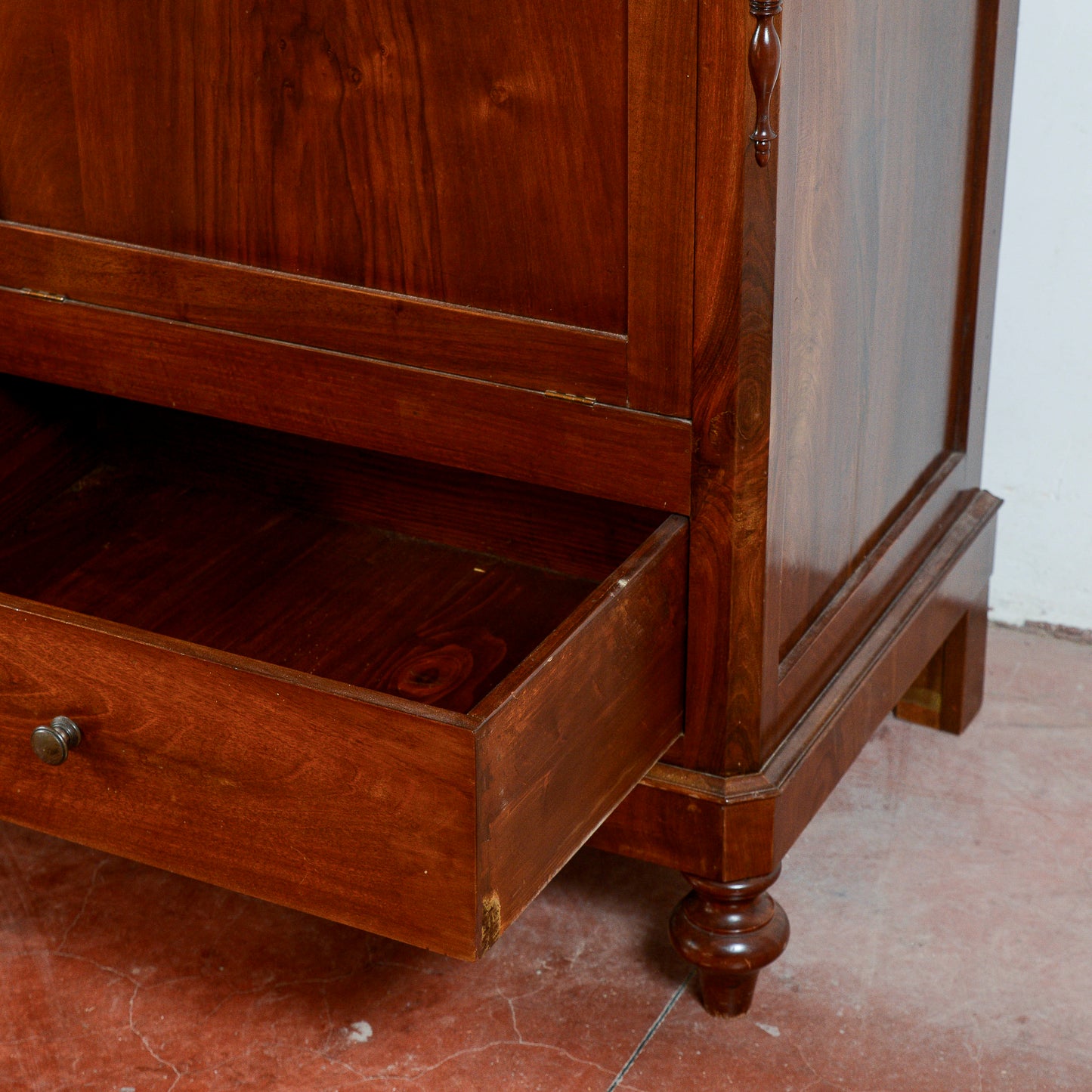 Credenza Con Ante Ribalta Cassa Como Restaurata