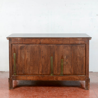 Credenza Con Ante Ribalta Cassa Como Restaurata