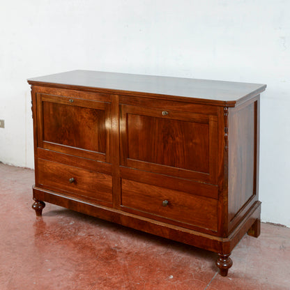 Credenza Con Ante Ribalta Cassa Como Restaurata