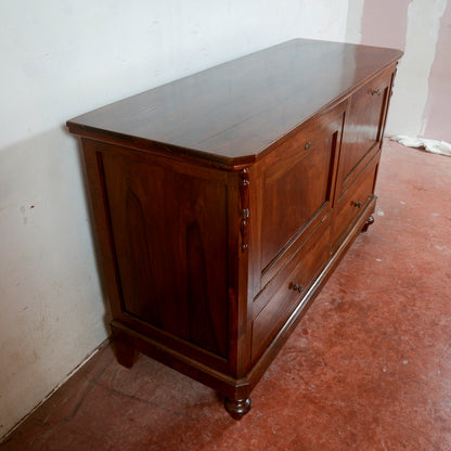 Credenza Con Ante Ribalta Cassa Como Restaurata