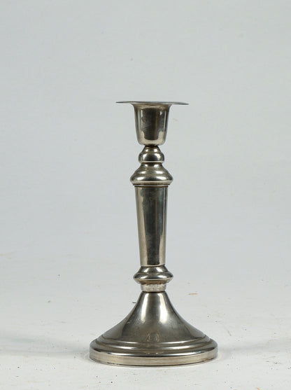 candelabro in metallo argentato anni 1990