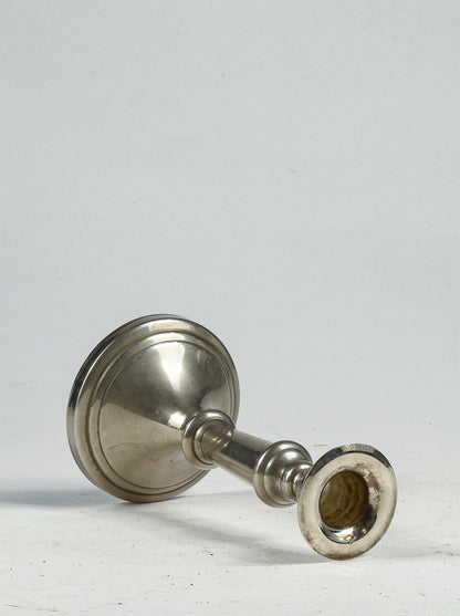 candelabro in metallo argentato anni 1990