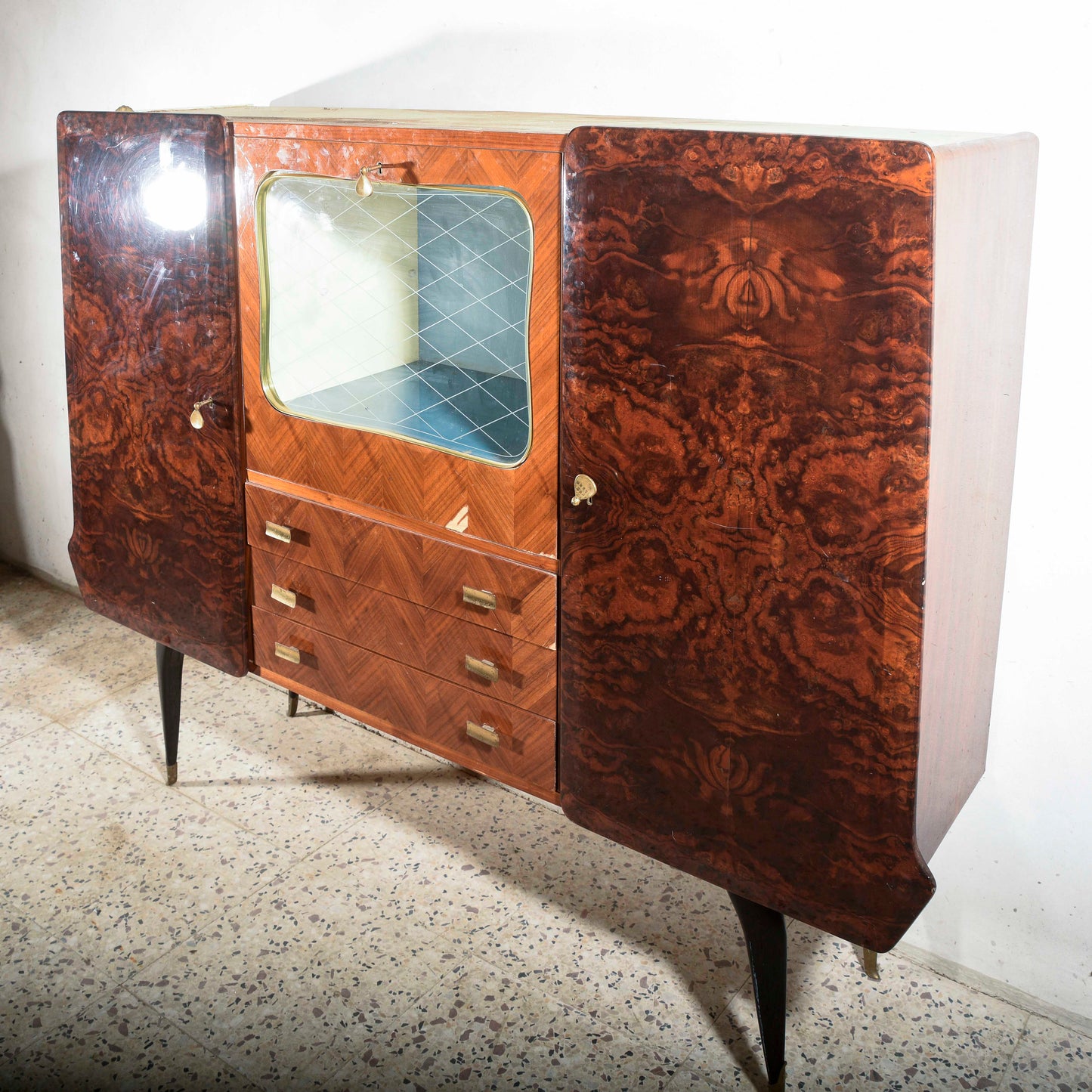 Credenza mobile bar Italia 1950