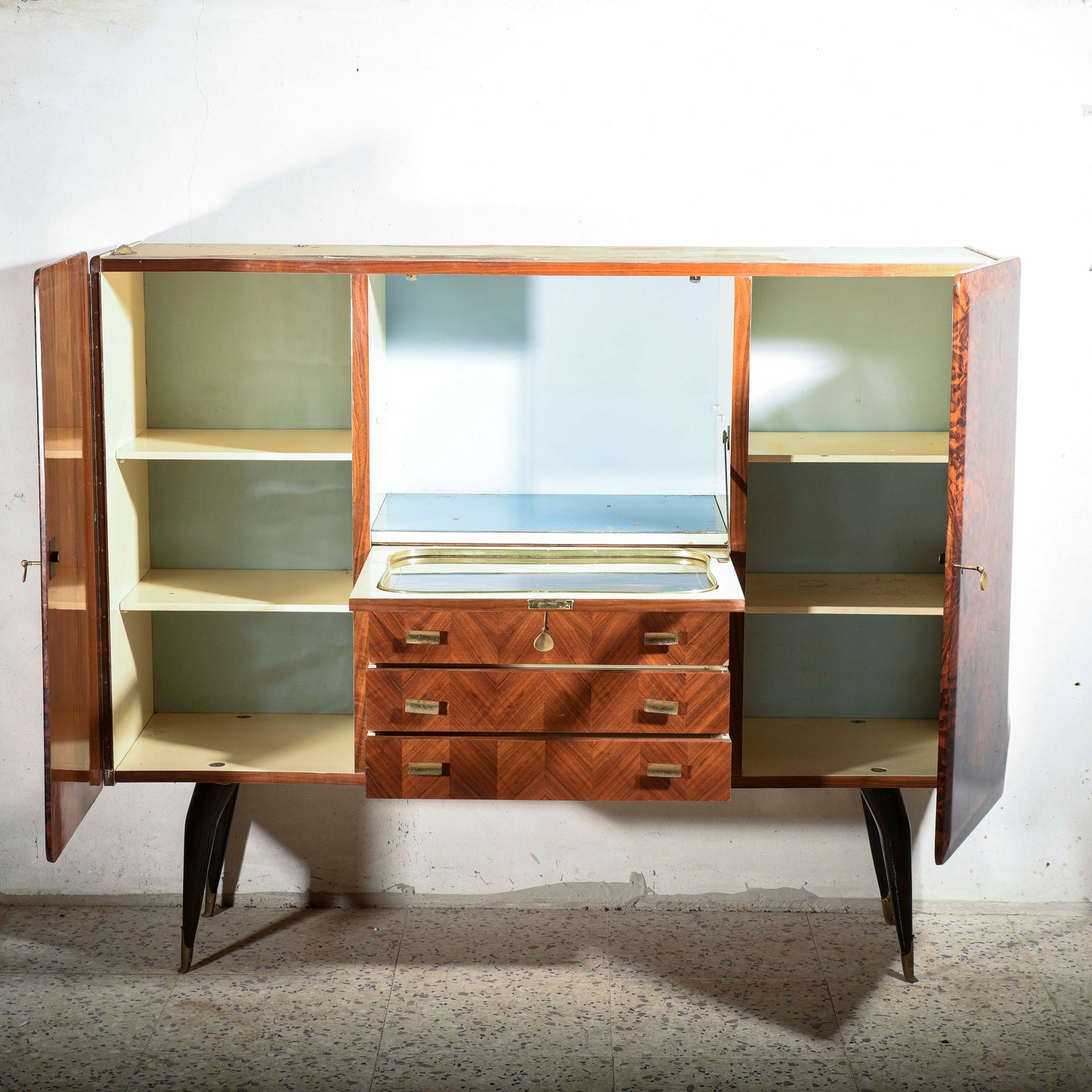 Credenza mobile bar Italia 1950