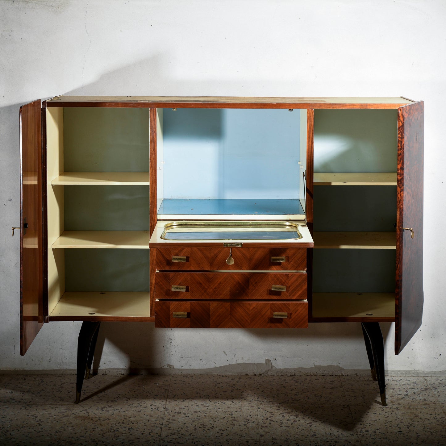 Credenza mobile bar Italia 1950