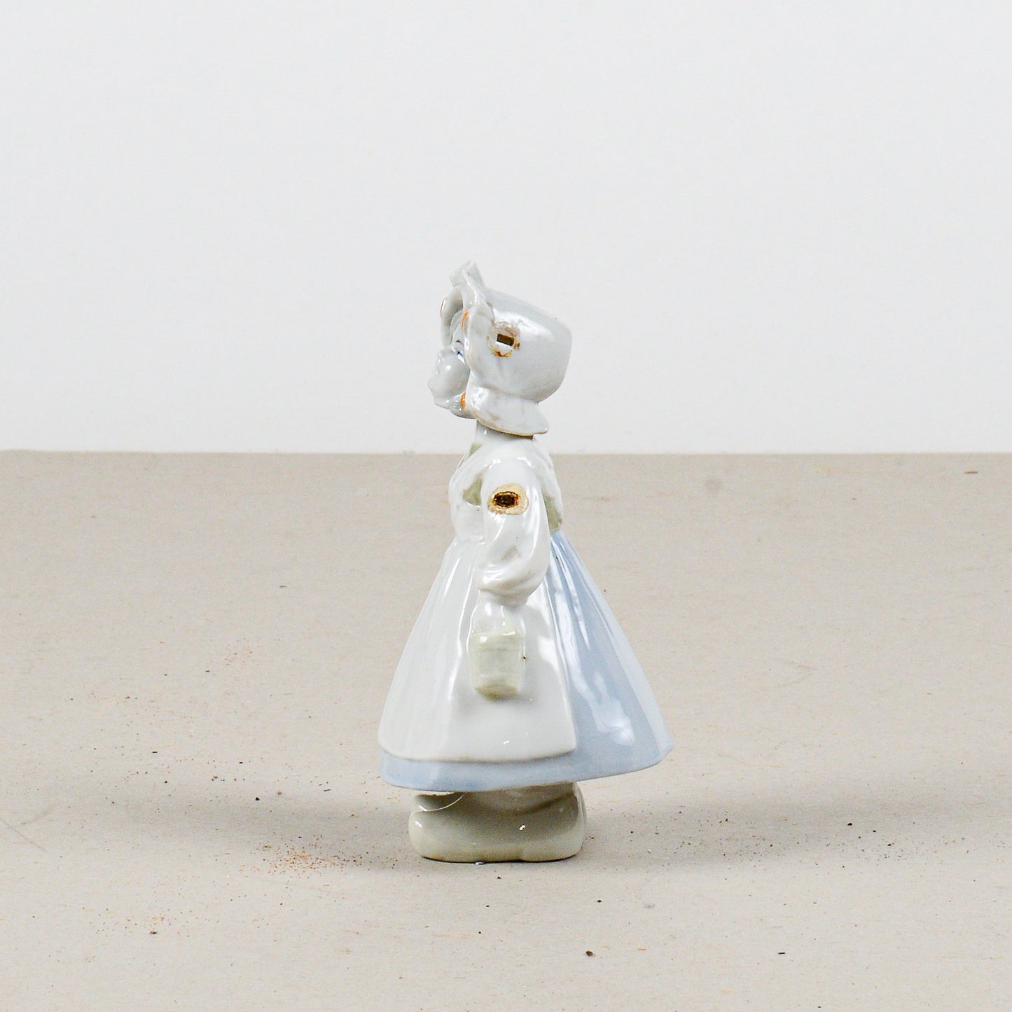Ballerina in ceramica con movimenti snodabili epoca inizio XX secolo