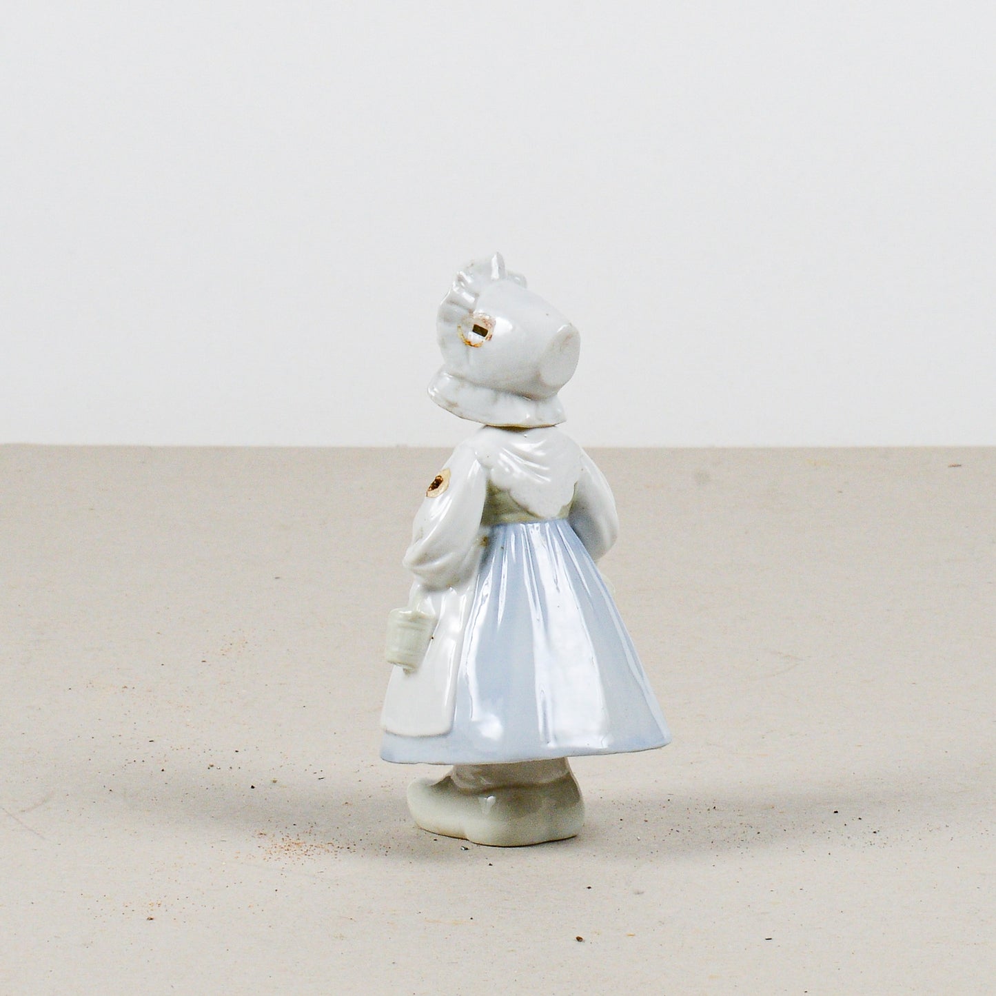 Ballerina in ceramica con movimenti snodabili epoca inizio XX secolo
