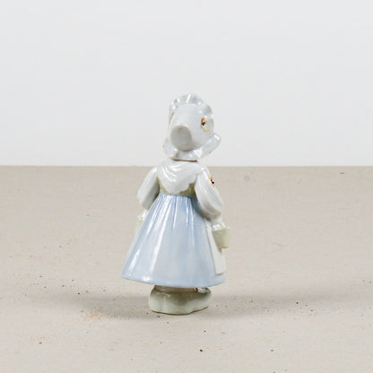 Ballerina in ceramica con movimenti snodabili epoca inizio XX secolo