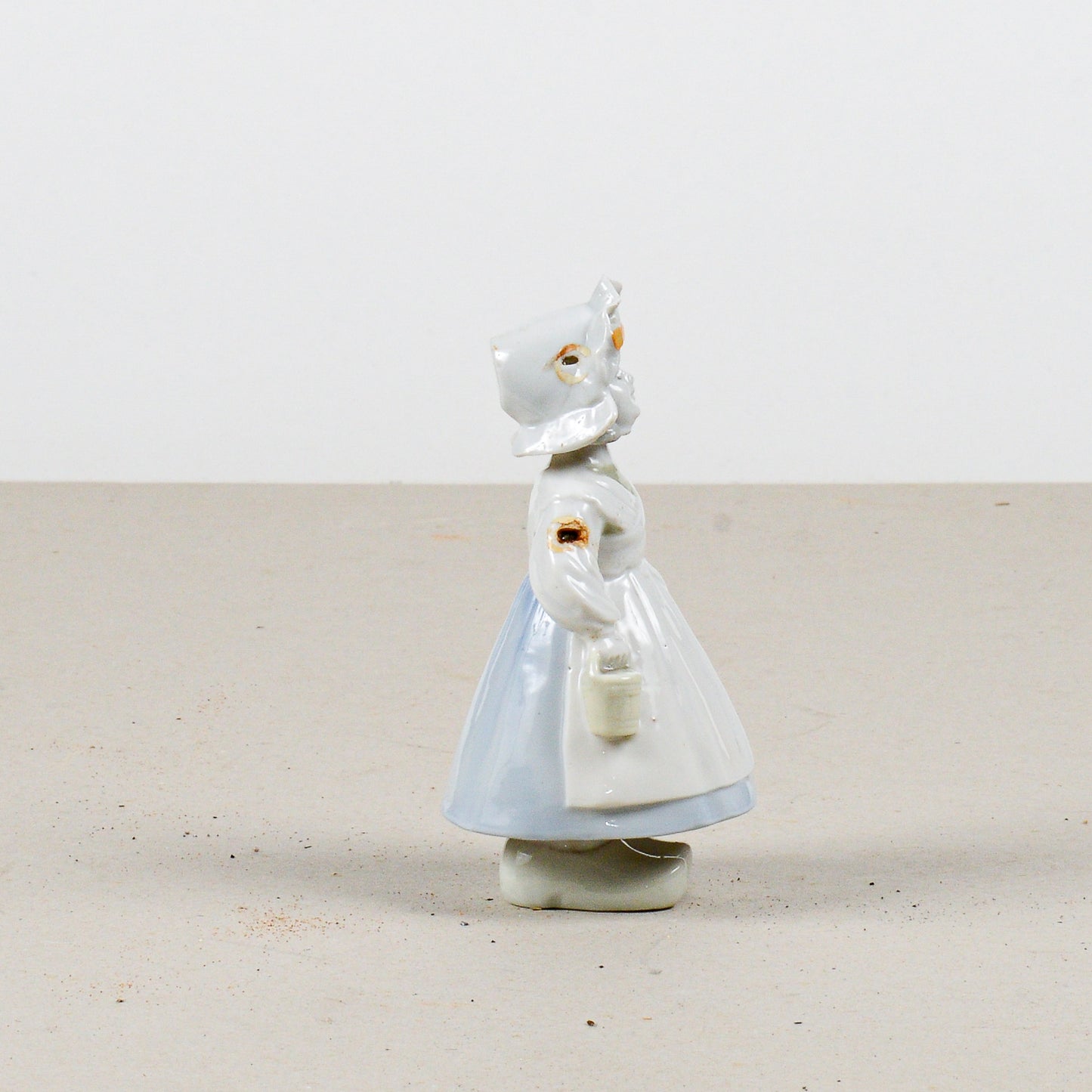 Ballerina in ceramica con movimenti snodabili epoca inizio XX secolo