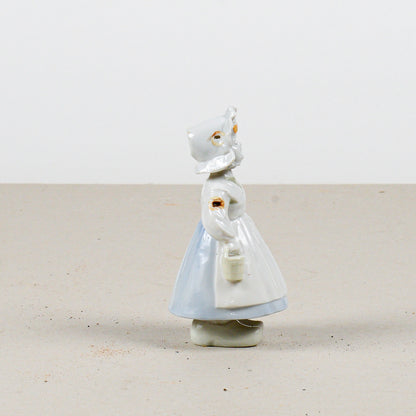 Ballerina in ceramica con movimenti snodabili epoca inizio XX secolo
